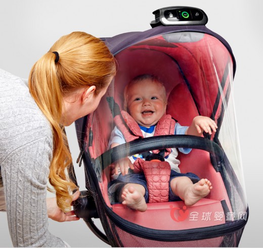 好孩子神器“清风宝防雾霾婴儿车”为宝宝带去健康