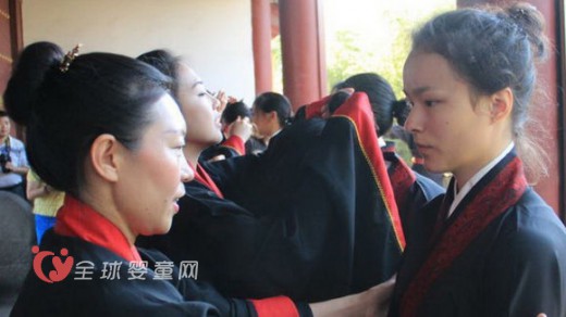 六国华裔青少年参加陕西汉服“成人礼”活动