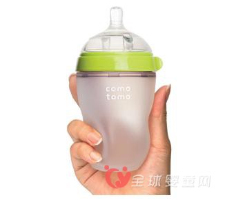 可么多么妈妈乳感宽口硅胶奶瓶 开创硅胶奶瓶的时代