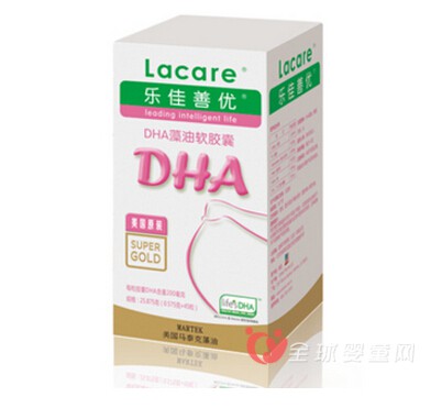 乐佳善优DHA藻油软胶囊 补充中国妈妈营养需求