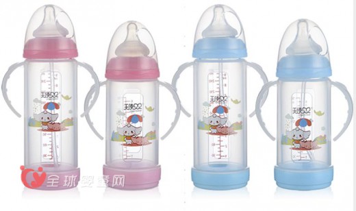 天使贝贝宽口径玻璃奶瓶 为宝宝的健康安全保驾护航