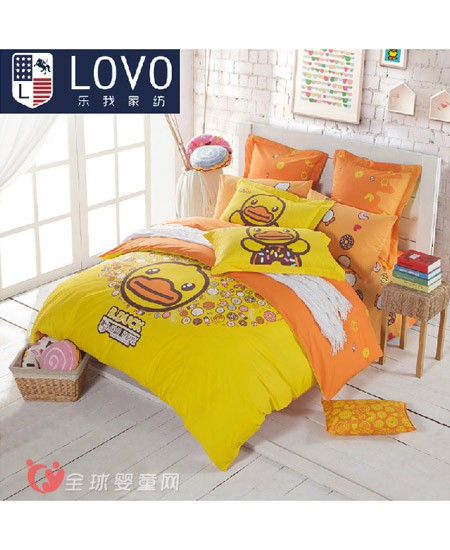 LOVO帅气舒适的儿童床上家纺用品
