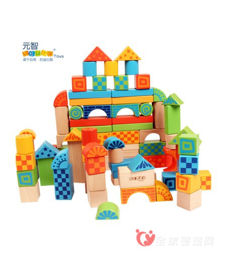 小小积木玩具 搭建大大城堡