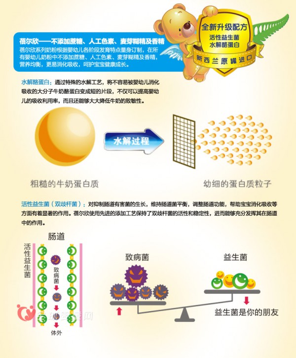 蓓爾欣超級金裝嬰兒配方奶粉：增強寶寶自身抵抗力