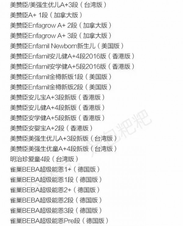 哪些海淘奶粉不符合國標(biāo) 爸爸媽媽購買需謹(jǐn)慎