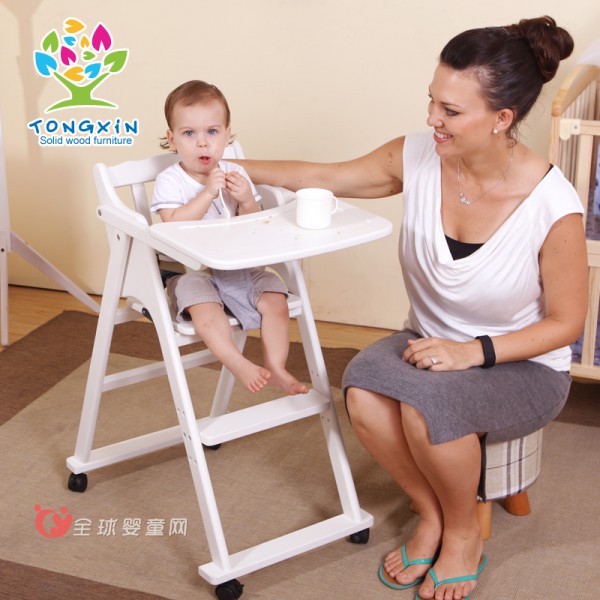 童鑫多功能实木宝宝餐椅质量好吗 宝宝喜欢坐吗