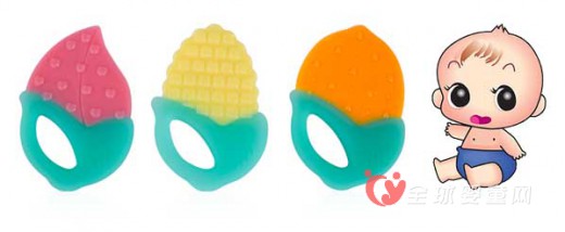 哈妮小熊水果系列磨牙棒 缓解宝宝萌牙时的不适