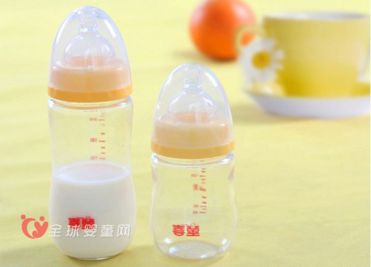 喜童寬口玻璃奶瓶 讓家人哺乳變得更輕松