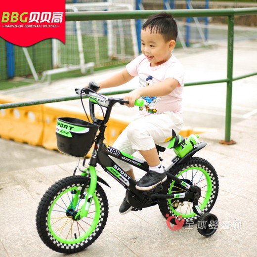 贝贝高儿童自行车 骑高孩子的免疫力