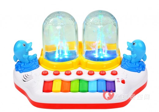 第一教室益智教育性玩具  音乐喷泉电子琴、小猫钓鱼玩具