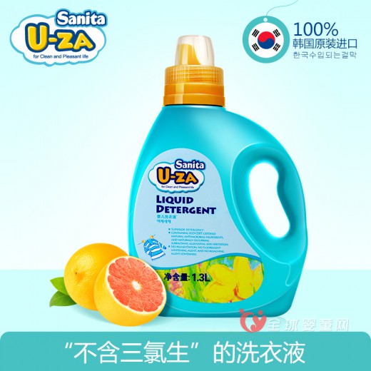 U-ZA婴儿洗护用品 韩国进口U-ZA婴儿洗衣液