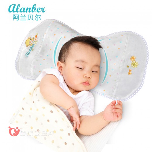 阿兰贝尔婴儿枕头 给宝宝安心舒适的睡眠