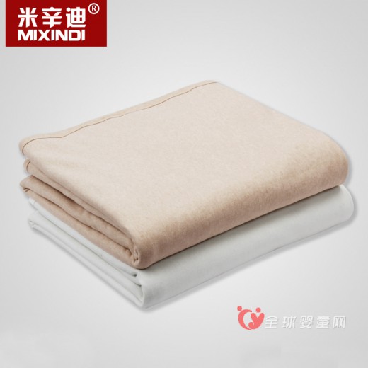 米辛迪婴童空调毯 天然彩棉好舒适
