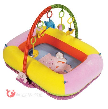 伊诗比蒂地垫玩具   爱爬行的宝宝很需要的地垫玩具