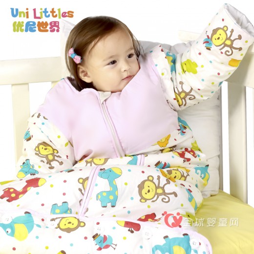 优尼世界婴儿睡袋防踢被 呵护宝宝健康睡眠