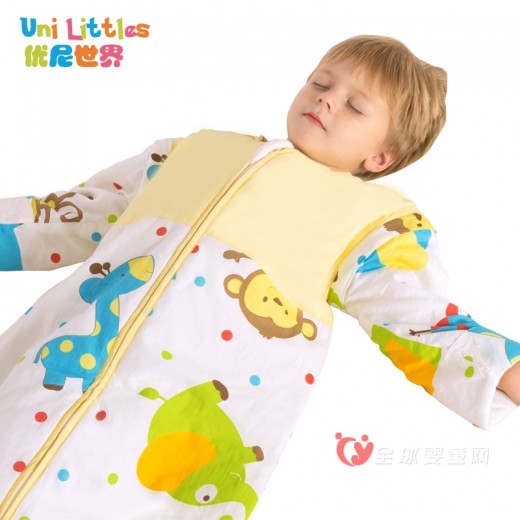 优尼世界婴儿睡袋防踢被 呵护宝宝健康睡眠