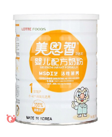 美恩智奶粉怎么样  美恩智是韩国原装原罐进口的吗