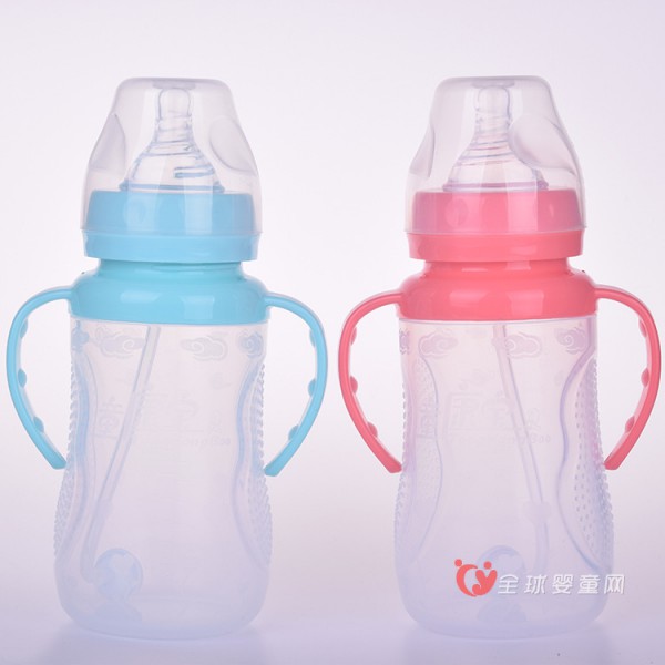 童康宝宽口硅胶防胀气自动奶瓶：让孩子吃奶粉更顺畅