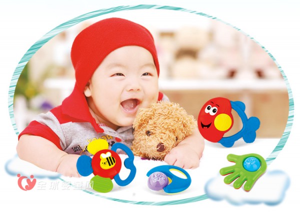 婴侍卫新生儿摇铃玩具     启发宝宝的多元智能