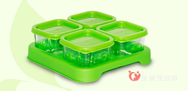 宝宝辅食用什么辅食盒装好 美国小绿芽玻璃辅食盒怎么样