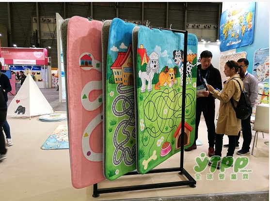 跳跳龙儿童艺术游戏垫与你相约2017CTE中国玩具展