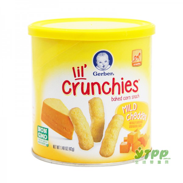 嘉宝玉米切达奶酪泡芙条  香醇奶酪•均衡营养