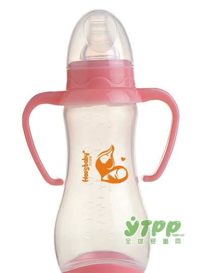 如何让宝宝更加健康的进食 好氏婴童弧形双柄PP奶瓶