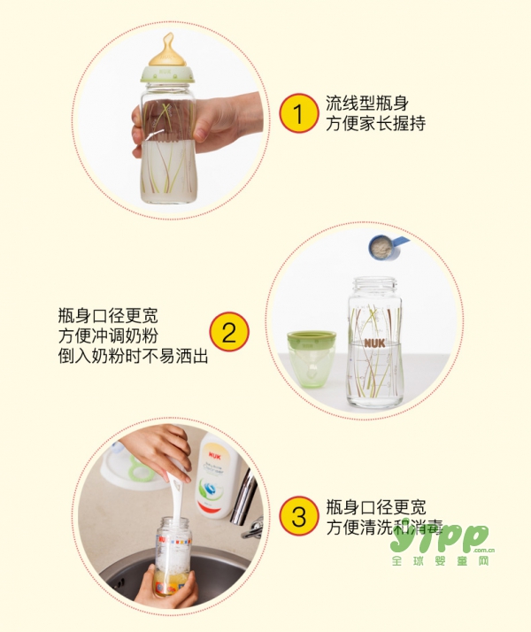 如何防止宝宝吐奶 给宝宝选用防胀气NUK奶瓶