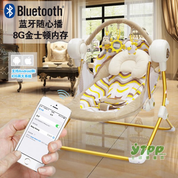 牧川婴儿电动摇椅怎么样 能有效安抚宝宝睡眠吗
