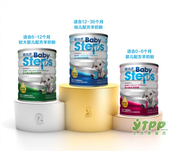 Babysteps/蓓比步新西蘭原裝進口嬰兒配方羊奶粉  安全、更有保障