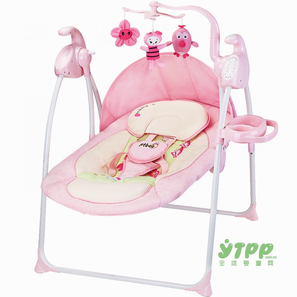 PTBAB婴儿电动摇椅 安抚宝宝快速入眠妈妈更省心