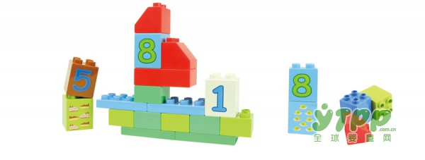 潜力数字城堡积木玩具  开启宝宝无限潜力