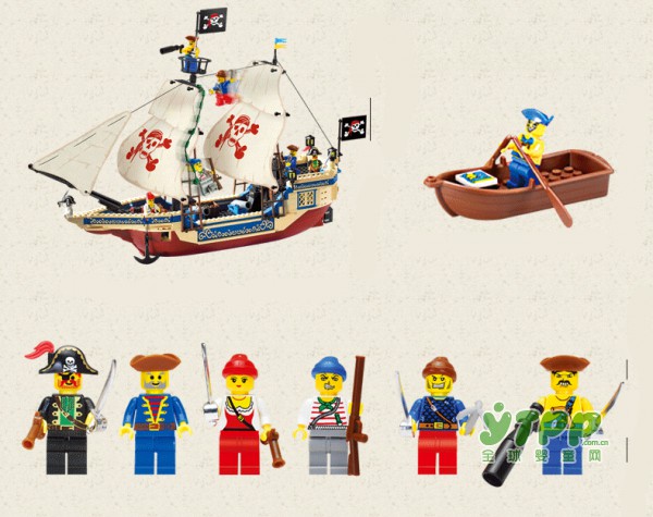 《神奇海盗团》好看吗  启蒙海盗系列拼插积木实现“海盗梦”