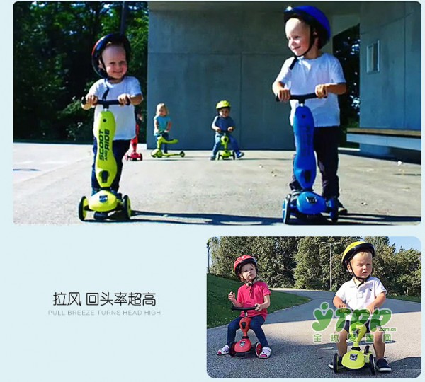 scoot ride儿童滑板车：你孩子需要一个不一样的童年