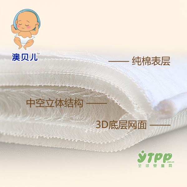 澳贝儿品牌专做0—6岁宝宝睡眠产品：3D婴童枕给宝宝好睡眠