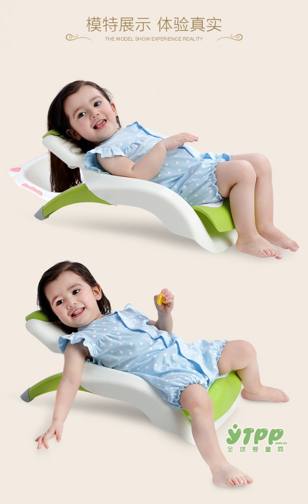 小哈伦多功能儿童洗头椅  伸缩五档可调节头垫设计 让宝宝更舒适的洗头