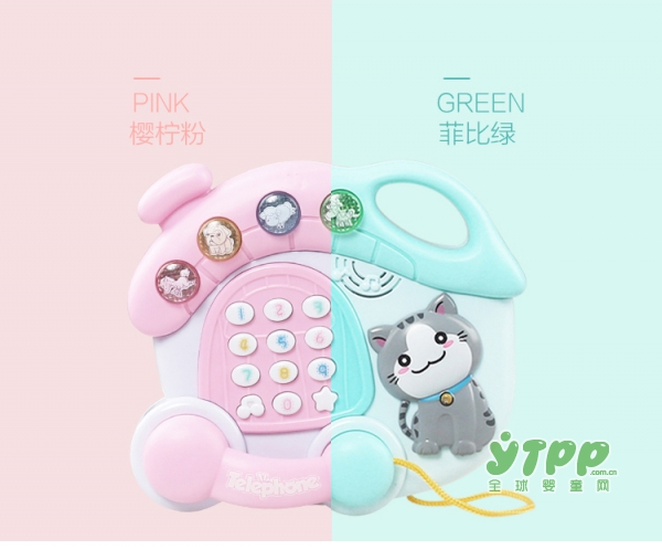 Pentaflex宝宝玩具电话机益智玩具   音乐启蒙趣味相伴