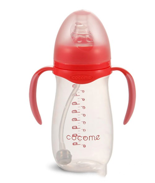 可可萌晶钻玻璃奶瓶 宝宝喜欢的潮流奶瓶