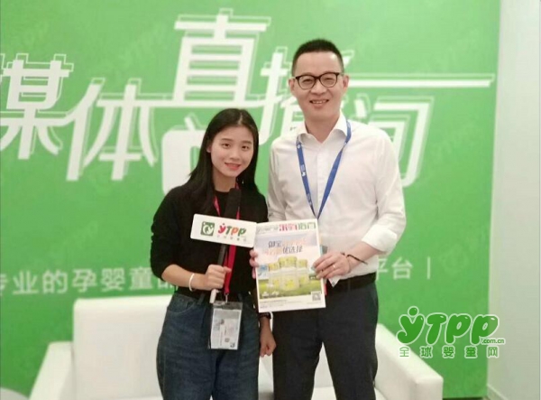 2018中国婴童展   德珂（上海）母婴用品有限公司的创始人&CEO戎建波接受婴童品牌网记者的采访