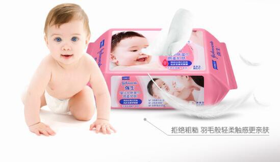 强生婴儿倍柔护肤湿巾  有效缓解宝宝的红屁屁