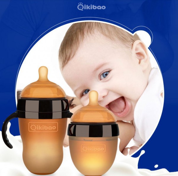 宝宝抗拒奶瓶 奇琦宝硅胶奶瓶帮你解决宝宝喝奶难题