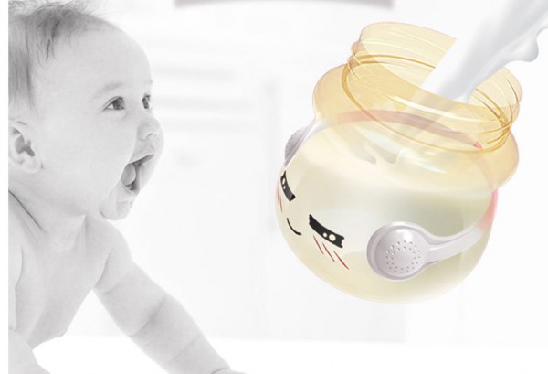 宝升新生儿婴儿感温奶瓶 宝宝用的抗菌奶瓶