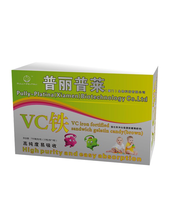 PULLY PLATINA凝膠糖果-VC鐵 寶寶補(bǔ)鐵不錯的選擇