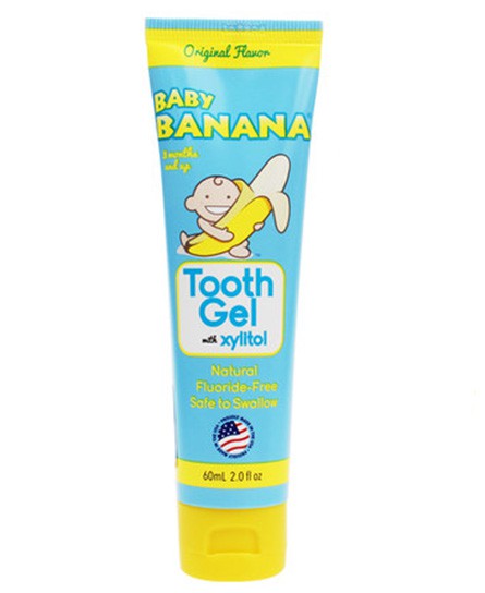 好物推荐 美国香蕉宝宝儿童牙膏让孩子拒绝蛀牙