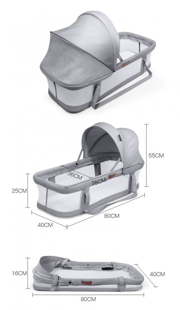 圣得贝多功能车载手提篮婴儿床 一款多功能可移动的睡床