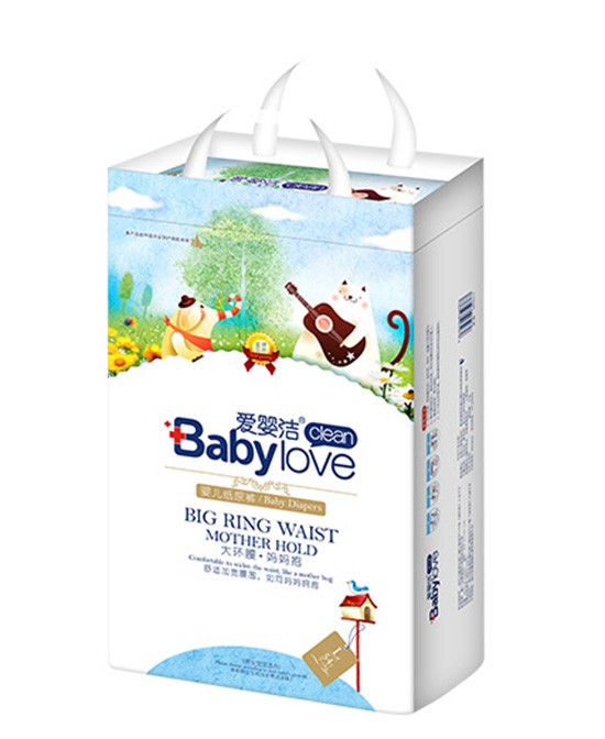 爱婴洁婴儿纸尿裤 助力宝宝健康快乐成长
