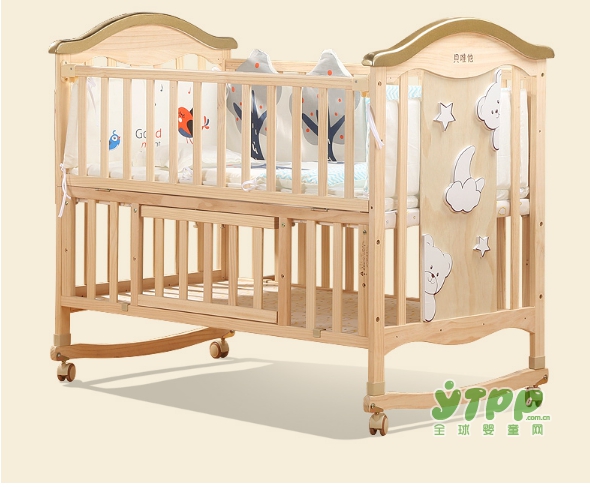 多功能设计婴儿床 贝唯他安全细致呵护宝宝成长
