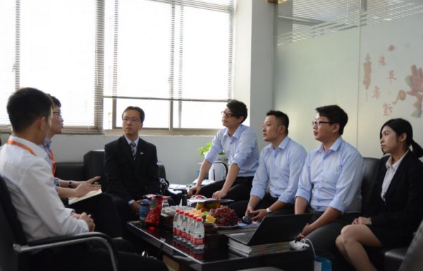 台湾迈可先生广告事业股份有限公司代表团亲临婴童品牌网访问