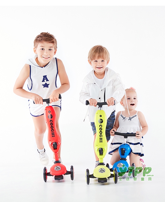 COOGHI酷骑儿童滑板车：陪伴孩子度过成长的每一天