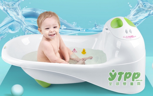 如何让宝宝自在游泳 safetyme婴儿洗澡盆将泳池带回家